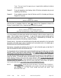Instructions for Form CSX902 Response to Motion for Review/Counter Motion - Minnesota, Page 3