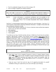Form CSX2401 Instructions - Responsive Motion to Modify Medical Support Only (Expedited Process) - Minnesota, Page 3