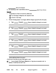 Form CSX902 Response to Motion for Review / Counter Motion - Minnesota, Page 2