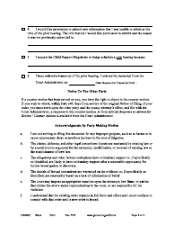 Form CSX902 Response to Motion for Review / Counter Motion - Minnesota, Page 3