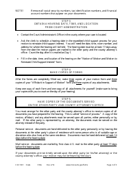 Form CSX1301 Instructions - Motion to Reinstate Interest - Minnesota, Page 2