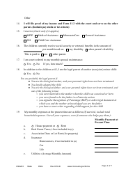 Form CSX203 Affidavit in Support of Motion to Modify Child Support - Minnesota, Page 4