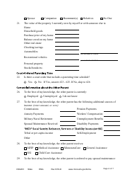 Form CSX203 Affidavit in Support of Motion to Modify Child Support - Minnesota, Page 6