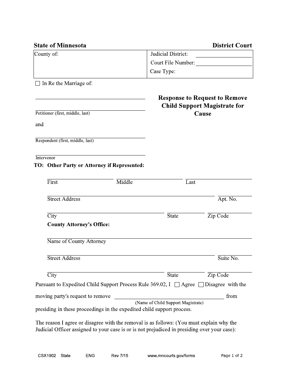 Form Csx1902 - Fill Out, Sign Online And Download Fillable Pdf 