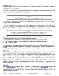 Instructions for Form CSD202 Notice of Motion and Motion to Modify Child Support and/or Spousal Maintenance - Minnesota, Page 5