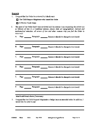 Form CSX802 Motion for Review - Minnesota, Page 2
