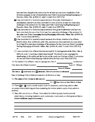 Form EXP102 Notice of Hearing and Petition for Expungement - Minnesota, Page 3