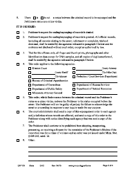 Form EXP105 Order Concerning Sealing/Expunging of Records - Minnesota, Page 3