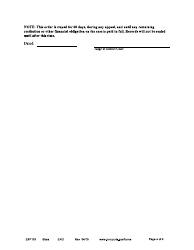 Form EXP105 Order Concerning Sealing/Expunging of Records - Minnesota, Page 4