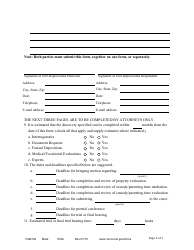 Form FAM104 Alternate Scheduling Statement - Minnesota, Page 5