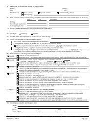 Form RP-01 Registration Permit Facility Information - Air Quality Permit Program - Minnesota, Page 2