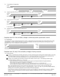 Form RP-05 Registration Permit Administrative Changes - Air Quality Permit Program - Minnesota, Page 2