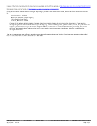 Form RP-05 Registration Permit Administrative Changes - Air Quality Permit Program - Minnesota, Page 3