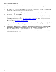Form RP-D1 Option D Actual Emission Summary Form - Air Quality Permit Program - Minnesota, Page 2