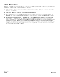 Form RP-D3 Option D Hood Evaluation and Certification - Air Quality Permit Program - Minnesota, Page 2