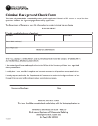 Notary Commission Application Form - Minnesota, Page 5