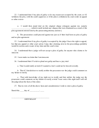 Appendix C Petition to Enter Plea of Guilty by Pro Se Defendant - Minnesota, Page 5