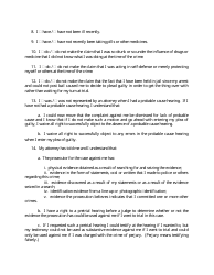 Appendix A Petition to Enter Plea of Guilty in Felony Case Pursuant to Rule 15 - Minnesota, Page 2