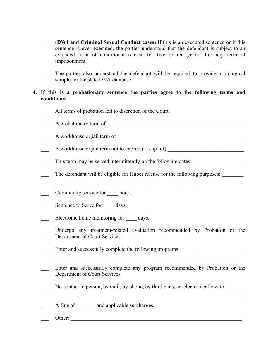 Appendix D Plea Agreement - Minnesota, Page 3