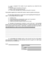 Form 32C Waiver of Rights and Agreement Regarding Rule 26.01, Subd. 4 - Minnesota, Page 2