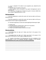 Form 32B Waiver of Rights and Agreement Regarding Rule 26.01, Subd. 3 - Minnesota, Page 2