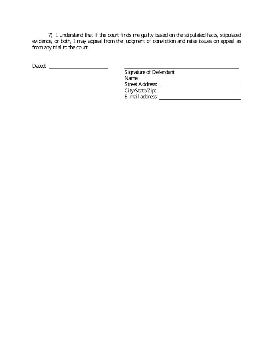 Form 32B Waiver of Rights and Agreement Regarding Rule 26.01, Subd. 3 - Minnesota, Page 3