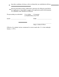 Form 45 Judical Determination of Probable Cause to Detain - Minnesota, Page 2
