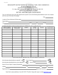 Application for Petroleum Equipment Repairmans License - Mississippi, Page 3
