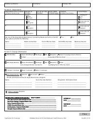 Form Health1 Application for Coverage - State and School Employees&#039; Health Insurance Plan - Mississippi, Page 2