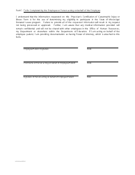 Form HRD-001 Physicians&#039; Certification Form - State of Mississippi Donated Leave Program - Mississippi, Page 2
