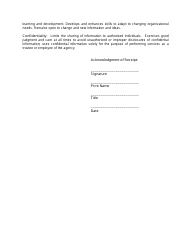 Code of Ethical Conduct Policy Acknowledgment Form - Mississippi, Page 3