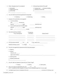Form MRD-3 Surface Mining Permit Application - Mississippi, Page 3