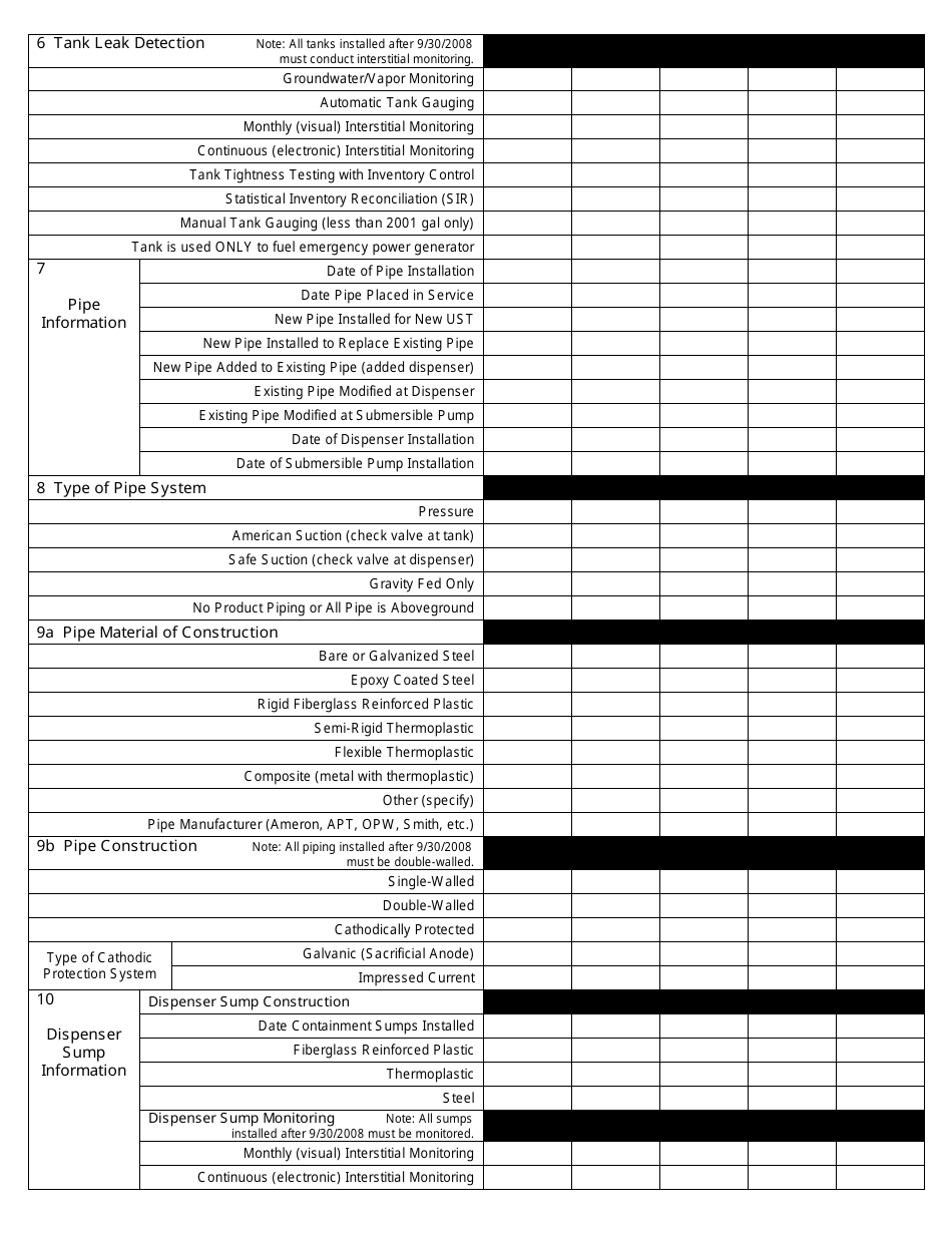 Notification for Underground Storage Tanks - Mississippi, Page 3
