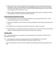 Annual Automatic Line Leak Detector Testing Form - Mississippi, Page 4