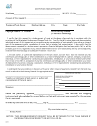 Document preview: Certification Affidavit Form - Mississippi