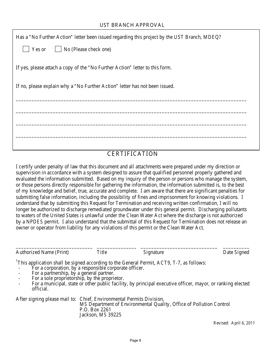 Ust Forms Package - Mississippi, Page 12