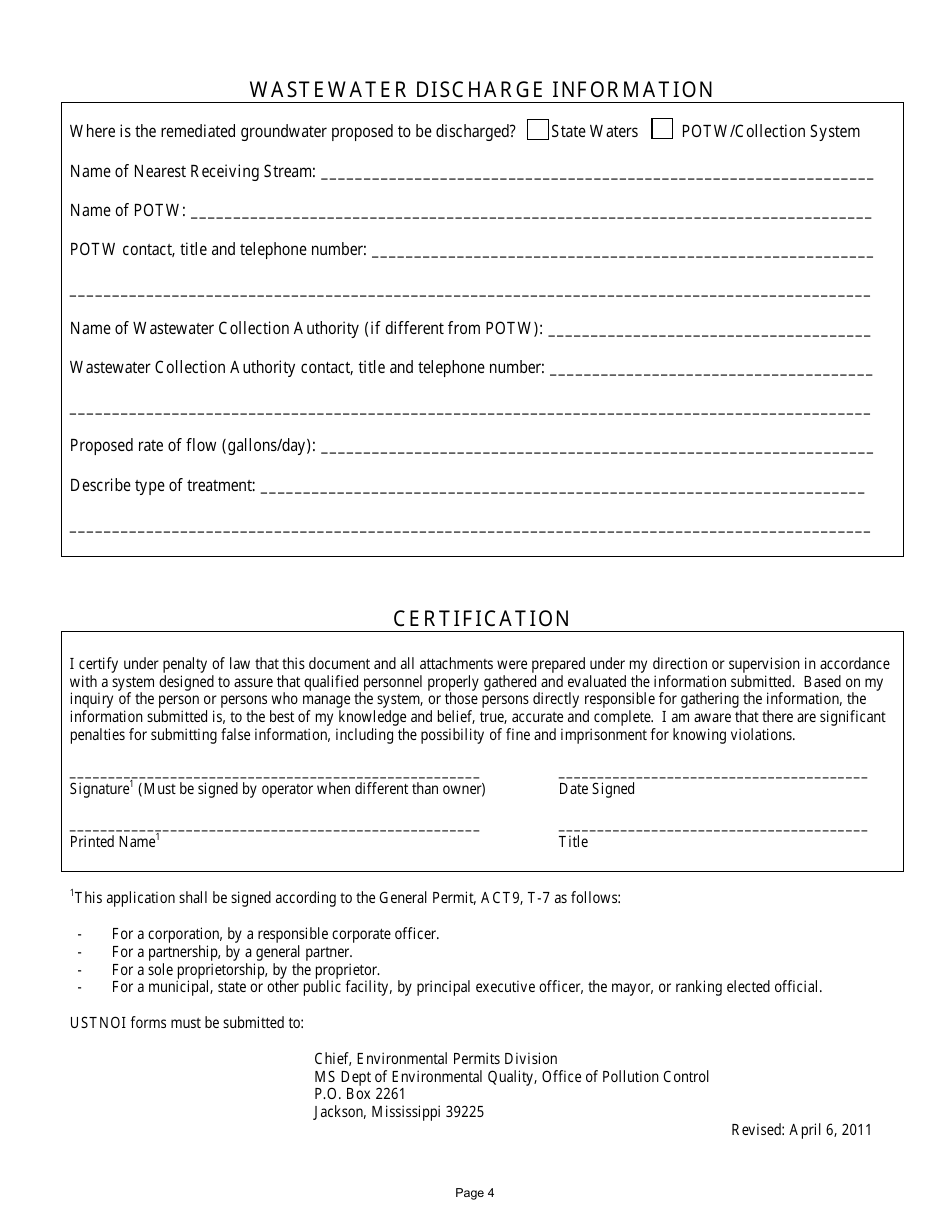 Ust Forms Package - Mississippi, Page 5