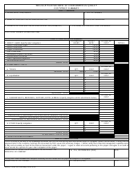 Document preview: Cost/Price Summary Form - Mississippi, 2018
