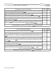 Public Water System Capacity Assessment Form for Private (For Profit) Water Systems - Mississippi, Page 2