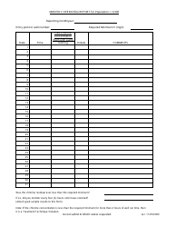 Document preview: Monthly Operating Report Form for Population Less Than or Equal to 3,300 - Mississippi