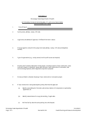 Document preview: Form 804E Appendix D Determination of Reviewability Application Form - Mississippi