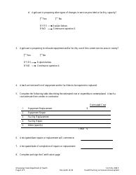 Form 808E Appendix 6 Application for an Emergency Certificate of Need - Mississippi, Page 4