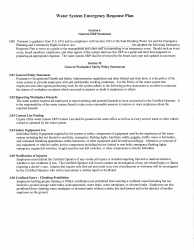 Emergency Response Plan Template - Mississippi, Page 3