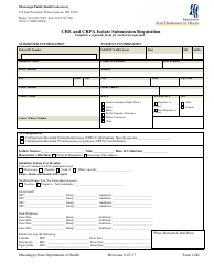 Form 1042 Cre and Crpa Isolate Submission Requisition - Mississippi