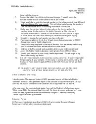 Form 428 Drinking Water Fluoride - Mississippi, Page 3