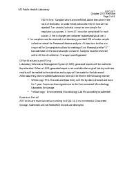 Form 411 Bottled Water or ICE Microbiology - Mississippi, Page 4