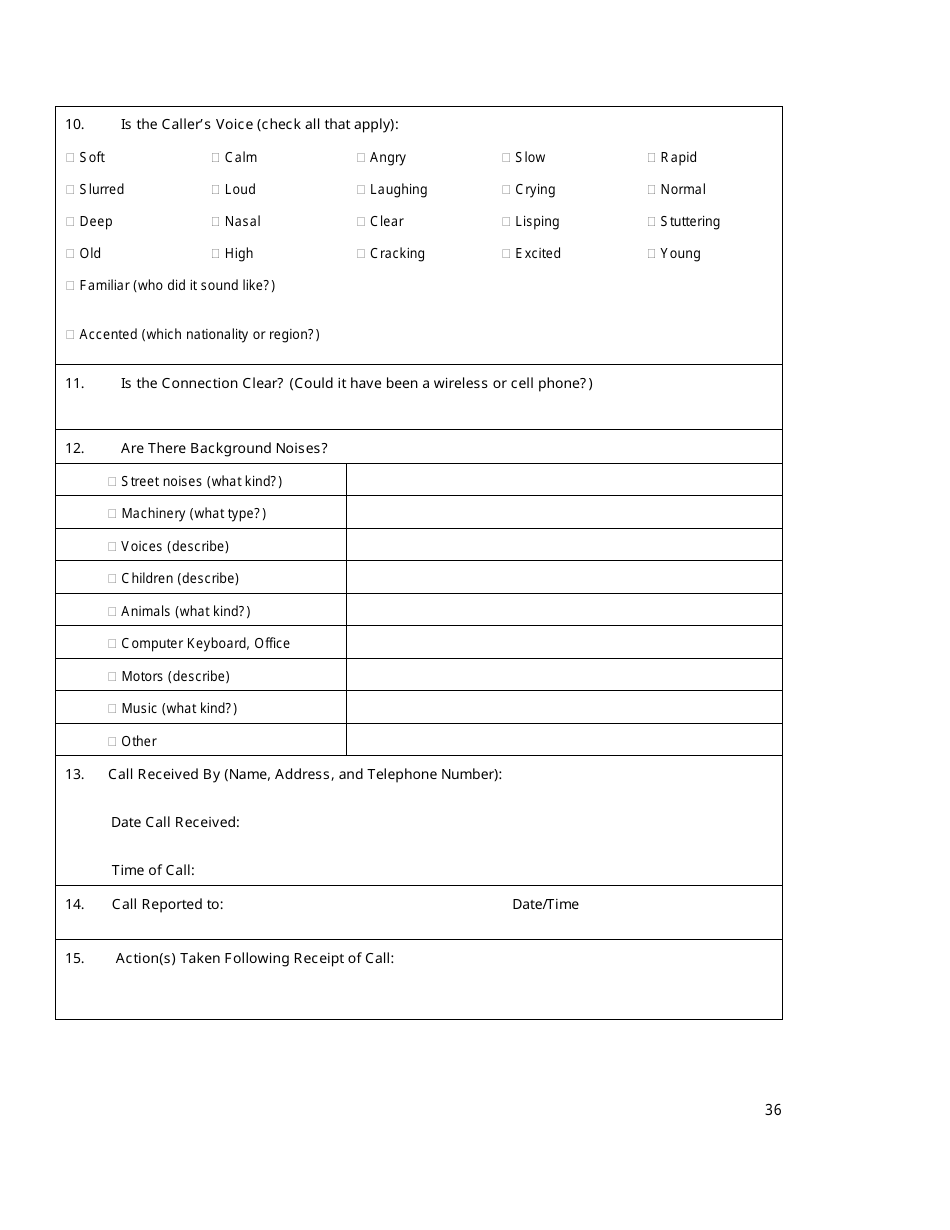 Security Vulnerability Self-assessment Guide for Mississippis Public Water Systems - Mississippi, Page 36