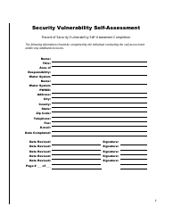 Security Vulnerability Self-assessment Guide for Mississippi&#039;s Public Water Systems - Mississippi, Page 9