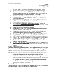 Form 427 Drinking Water Microbiology Monitoring Sample Request Form - Mississippi, Page 3