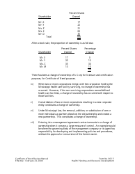Form 802E Appendix B Notice of Intent to Change Ownership - Mississippi, Page 5